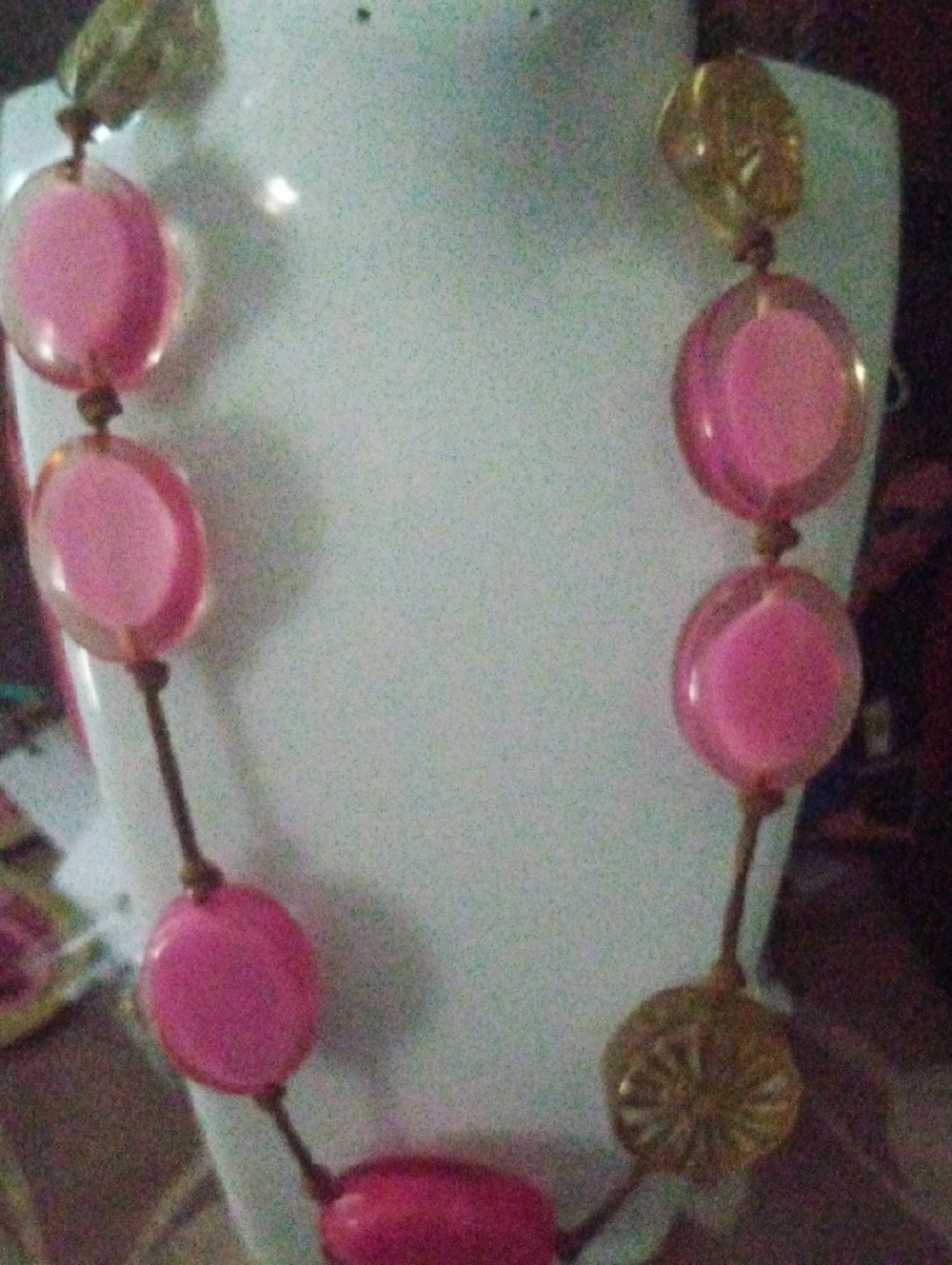 Acrylic Colorful Statement Necklace